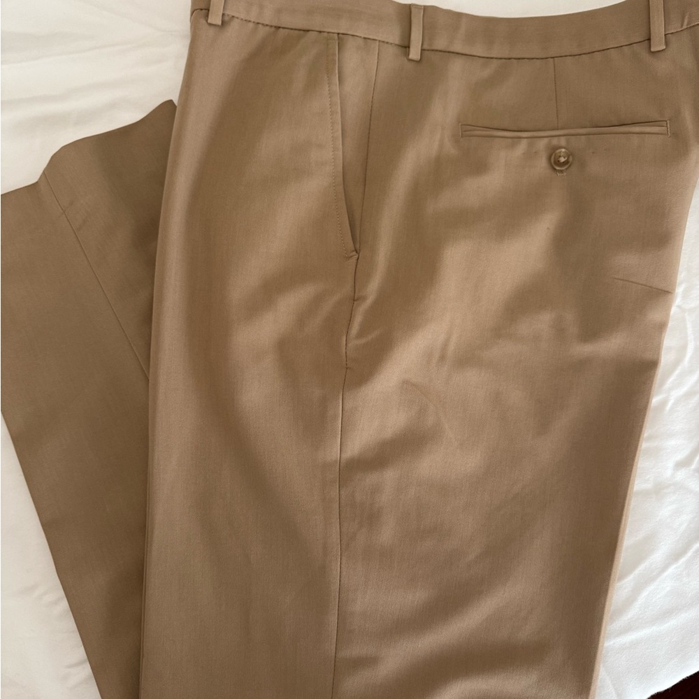 Nautica Elegant tan dress pants. Perfect for formal occasions. - Picture 2 of 7